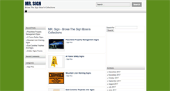 Desktop Screenshot of mr-sign.com
